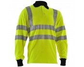 Yellow Flame Retardant High Visibility Polo Shirt